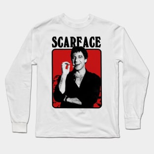 Vintage Scarface 1983 Crime Long Sleeve T-Shirt